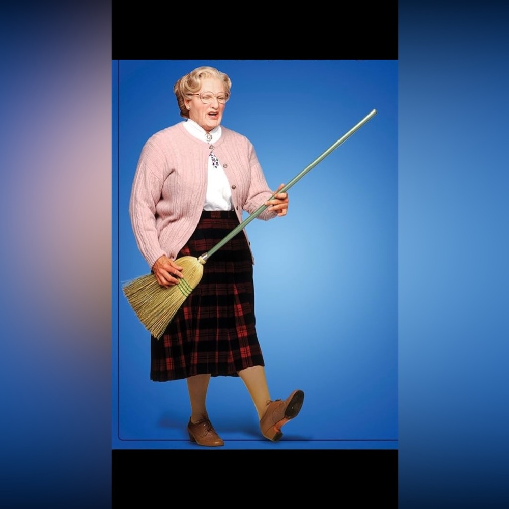 Mrs. Doubtfire Life Size Cardboard Cutout LAST ONE!